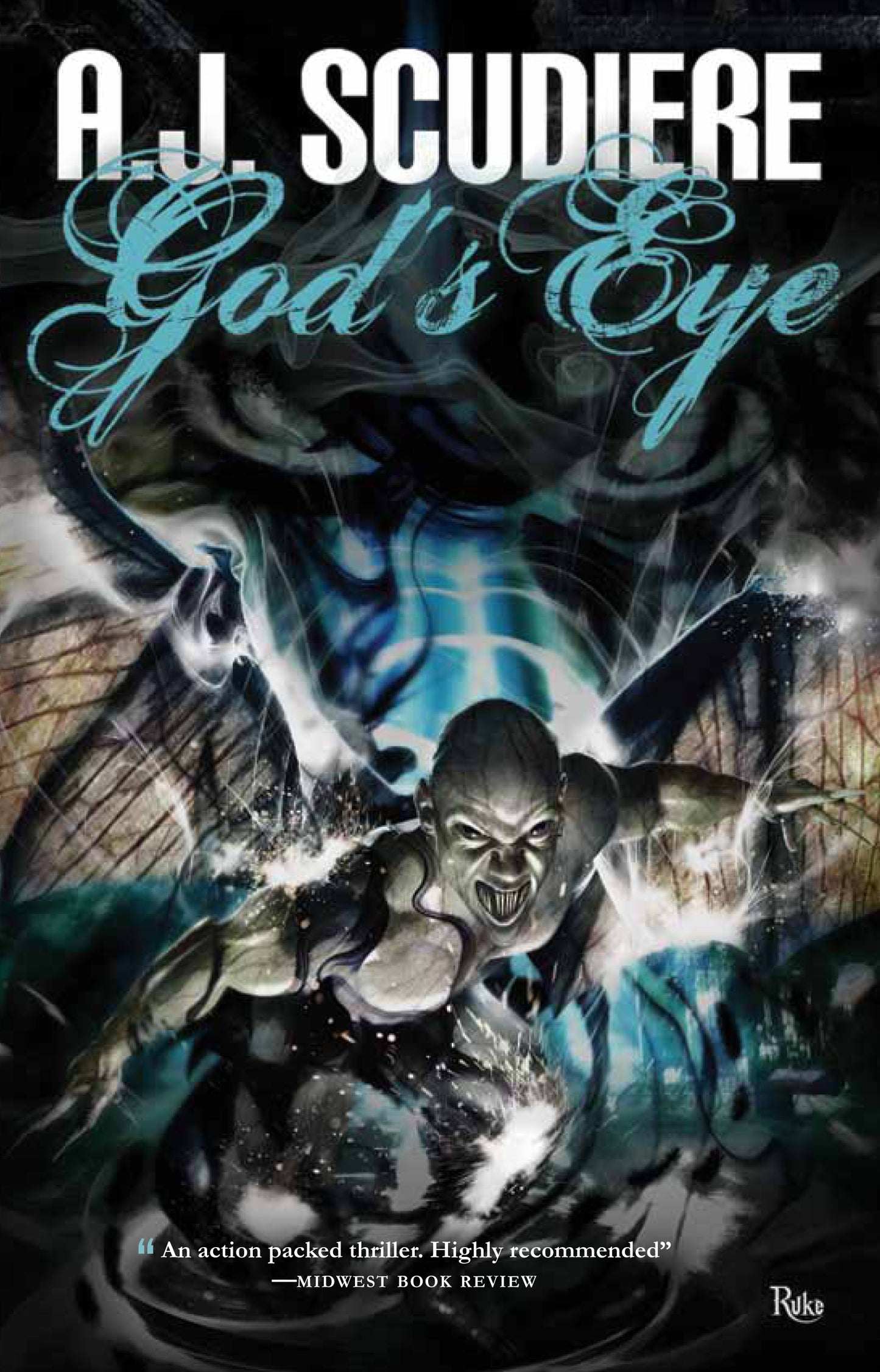 God's Eye - ORIGINAL COVER Autographed Paperback